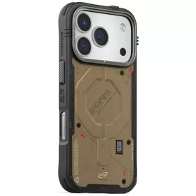   Skinarma Vigor Apple iPhone 17 Pro mágneses tok, Magsafe kompatibilis, barna