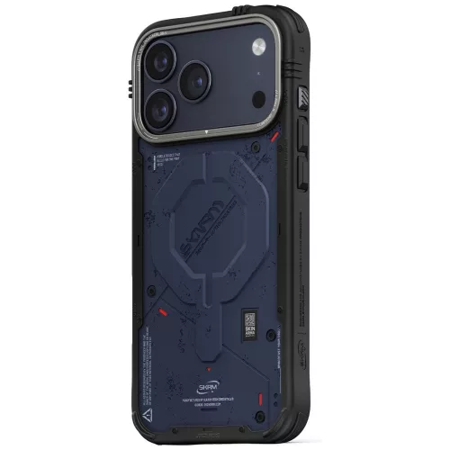 Skinarma Vigor Apple iPhone 17 Pro Max mágneses tok, Magsafe kompatibilis, kék