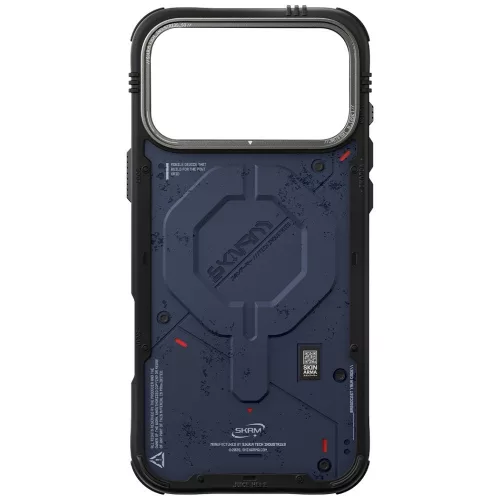 Skinarma Vigor Apple iPhone 17 Pro Max mágneses tok, Magsafe kompatibilis, kék