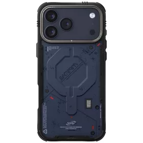   Skinarma Vigor Apple iPhone 17 Pro mágneses tok, Magsafe kompatibilis, kék