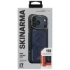 Skinarma Vigor Apple iPhone 17 Pro mágneses tok, Magsafe kompatibilis, kék