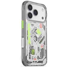   Skinarma Spectra Apple iPhone 17 Pro mágneses tok, Magsafe kompatibilis, átlátszó