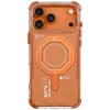Skinarma Magma Apple iPhone 17 Pro Max mágneses tok, Magsafe kompatibilis, narancs