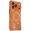 Skinarma Magma Apple iPhone 17 Pro Max mágneses tok, Magsafe kompatibilis, narancs