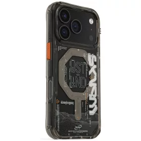   Skinarma Sonix Apple iPhone 17 Pro mágneses tok, Magsafe kompatibilis, fekete
