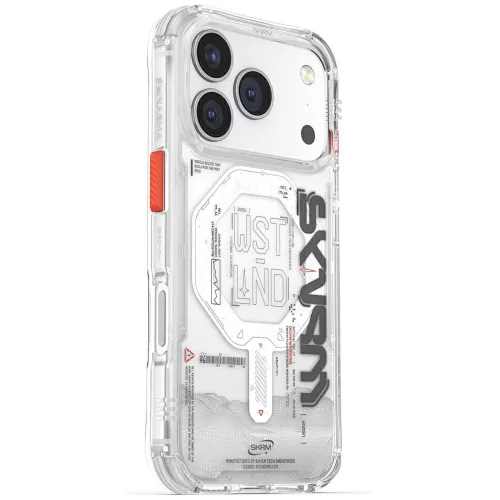 Skinarma Sonix Apple iPhone 17 Pro Max mágneses tok, Magsafe kompatibilis, átlátszó
