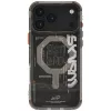 Skinarma Sonix Apple iPhone 17 Pro Max mágneses tok, Magsafe kompatibilis, fekete