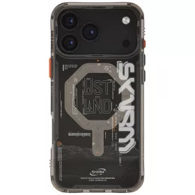   Skinarma Sonix Apple iPhone 17 Pro Max mágneses tok, Magsafe kompatibilis, fekete