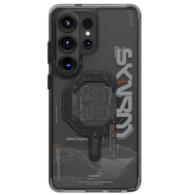   Skinarma Sonix Samsung Galaxy S26 Ultra mágneses tok, Magsafe kompatibilis, fekete