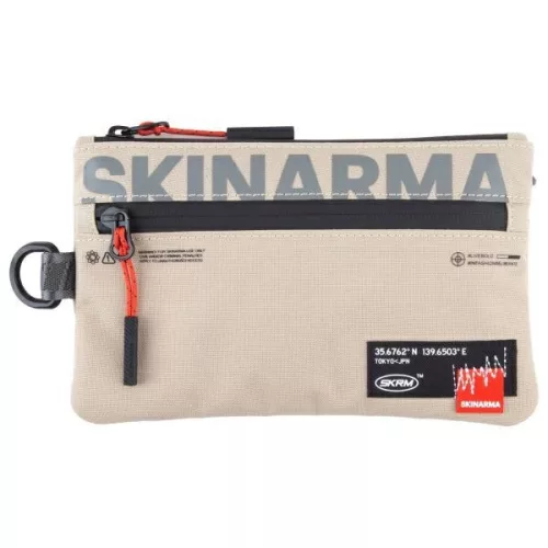 Skinarma telefon tartó táska / övtáska, elefántcsont (bézs)
