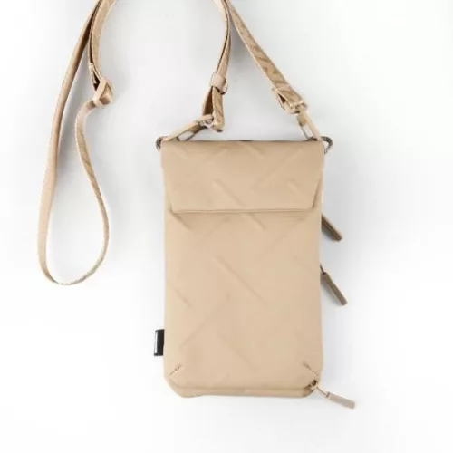 Skinarma Juno telefontartó táska Crossbody, khaki (bézs)