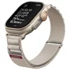 Skinarma Kobu Apple Watch állítható szíj, 49/45/44/42MM, elefántcsont (bézs)