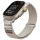 Skinarma Kobu Apple Watch állítható szíj, 49/45/44/42MM, elefántcsont (bézs)