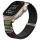 Skinarma Kobu Apple Watch állítható szíj, 49/45/44/42MM, olive (zöld)