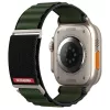 Skinarma Kobu Apple Watch állítható szíj, 49/45/44/42MM, olive (zöld)
