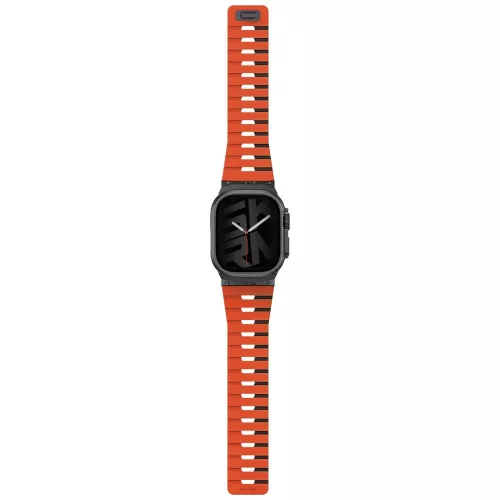 Skinarma Gemini Apple Watch állítható szíj, 49/46/45/44/MM, narancs
