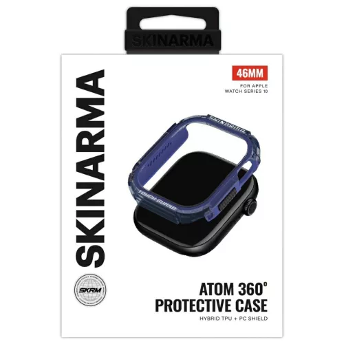 Skinarma Atom Apple Watch 11 / Watch 10 46mm tok, kék