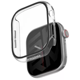  Skinarma Gado Apple Watch 11 / Watch 10 46mm tok, kijelzővédő felülettel, átlátszó