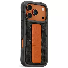   Skinarma Phantom Apple iPhone 17 Pro mágneses tok kitámasztóval, Magsafe kompatibilis, olive