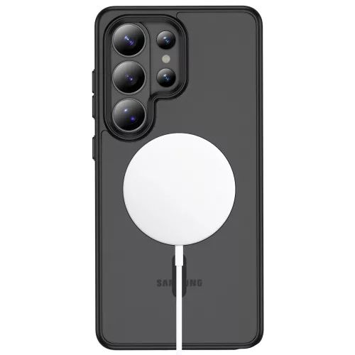 Tech-Protect Magmat Samsung Galaxy S26 Ultra hátlap tok, MagSafe, fekete