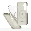 Tech-Protect Silicone Samsung Galaxy S26 Plus szilikon tok, MagSafe, elefántcsont (szürke)