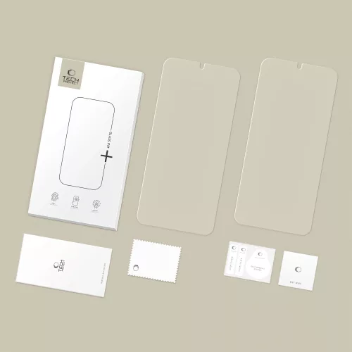 Tech-Protect Samsung Galaxy S26 tempered glass kijelzővédő üvegfólia csomag, átlátszó (2db)