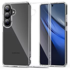   Tech-Protect Flexair Hybrid Samsung Galaxy S26 hátlap tok, megerősített sarok, átlátszó