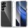 Tech-Protect Flexair Hybrid Samsung Galaxy S26 Ultra hátlap tok, megerősített sarok, átlátszó