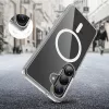 Tech-Protect Flexair Hybrid Samsung Galaxy S26 Plus hátlap tok, megerősített sarok, MagSafe, átlátszó-fehér