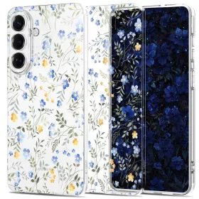   Tech-Protect Flexair Samsung Galaxy S26 hátlap tok, virág minta