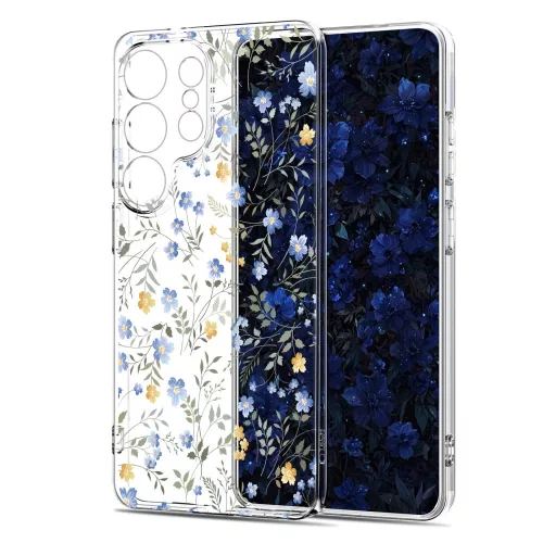 Tech-Protect Flexair Samsung Galaxy S26 Ultra hátlap tok, virág minta