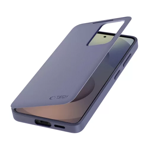 Tech-Protect Smart Wallet Samsung Galaxy S26 flip / kinyitható tok, lila