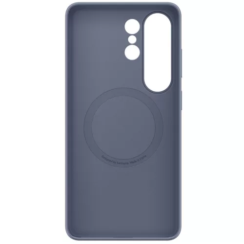Samsung Silicone Magnet Samsung Galaxy S26 Ultra gyári hátlap tok, szilikon, MagSafe, kékes lila