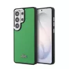 Lacoste Petit Pique Metal Logo Magnetic Samsung Galaxy S26 Ultra hátlap tok, MagSafe, zöld