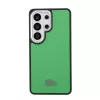 Lacoste Petit Pique Metal Logo Magnetic Samsung Galaxy S26 Ultra hátlap tok, MagSafe, zöld