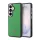 Lacoste Petit Pique Metal Logo Magnetic Samsung Galaxy S26 hátlap tok, MagSafe, zöld