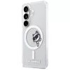 Karl Lagerfeld IML Choupette Peekaboo Logo Samsung Galaxy S26 mágneses tok, átlátszó