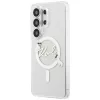 Karl Lagerfeld IML KC Script Samsung Galaxy S26 Ultra mágneses tok, MagSafe, átlátszó