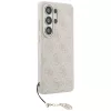 Guess 4G Classic Logo Charm Samsung Galaxy S26 Ultra mágneses tok, MagSafe, rózsaszín
