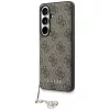 Guess 4G Classic Logo Charm Samsung Galaxy S26 mágneses tok, MagSafe, barna
