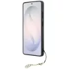 Guess 4G Classic Logo Charm Samsung Galaxy S26 mágneses tok, MagSafe, barna