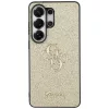 Guess Fixed Glitter Big 4G Metal Logo Samsung Galaxy S26 Ultra tok, csillámos, arany