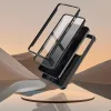 Tech-Protect Kevlar Cam+ Samsung Galaxy S26 tok kameravédelemmel, kitámasztóval, megerősített sarokkal, fekete