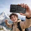 Tech-Protect Kevlar Cam+ Samsung Galaxy S26 tok kameravédelemmel, kitámasztóval, megerősített sarokkal, fekete