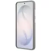 Karl Lagerfeld Saffiano Double Heads Metal Samsung Galaxy S26 tok, ezüst