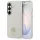 Guess Rhinestone Round Logo Samsung Galaxy S26 mágneses tok, MagSafe, bézs