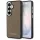 Guess Perforated Logo Samsung Galaxy S26 mágneses tok, MagSafe, barna