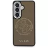 Guess Perforated Logo Samsung Galaxy S26 mágneses tok, MagSafe, barna