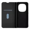 OBAL:ME SmoothTouch Xiaomi Redmi Note 15 Pro 5G mágneses flip tok kártyatartóval, fekete