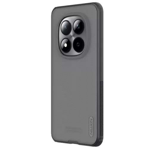 Nillkin Super Frosted PRO Xiaomi Redmi Note 15 Pro Plus 5G / Poco M8 Pro műanyag hátlap tok, átlátszó-fekete